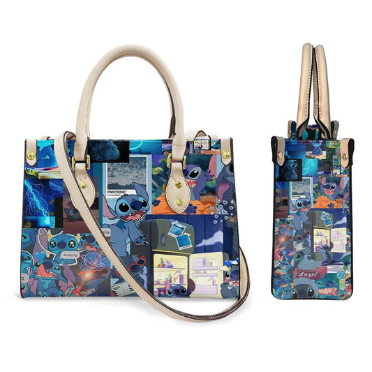 Ohana Means Family Ohana Leather Handbag 0523
