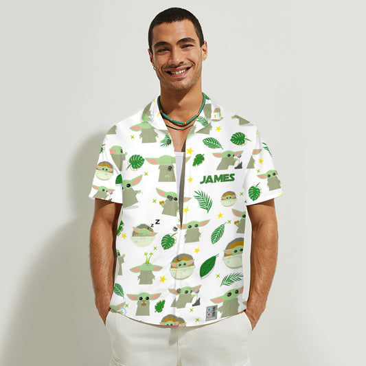 My Sippy Sip Shirt - Personalized The Force Hawaiian Shirt