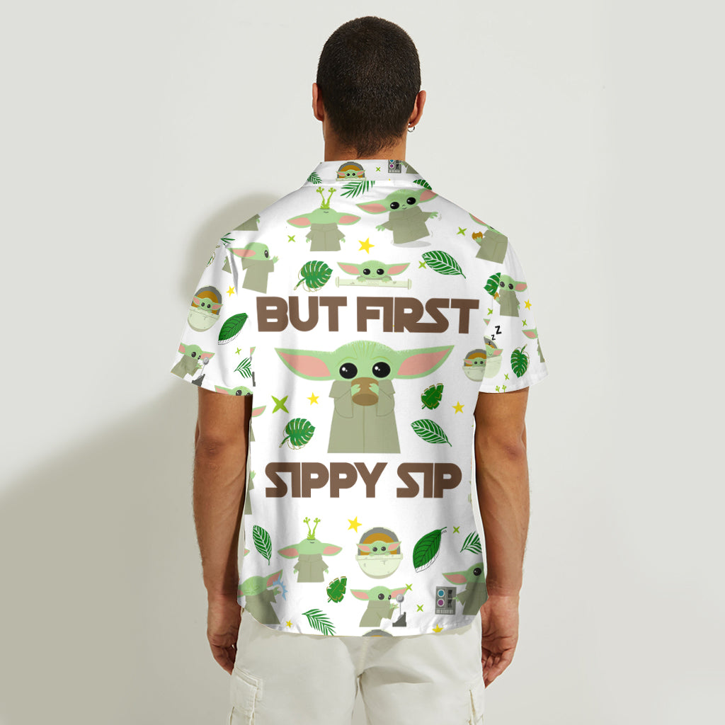 My Sippy Sip Shirt - Personalized The Force Hawaiian Shirt
