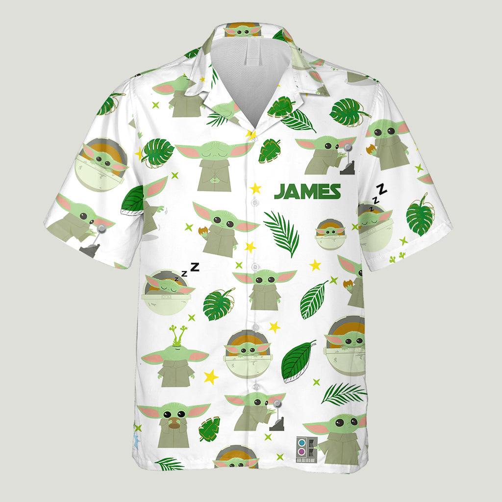 My Sippy Sip Shirt - Personalized The Force Hawaiian Shirt