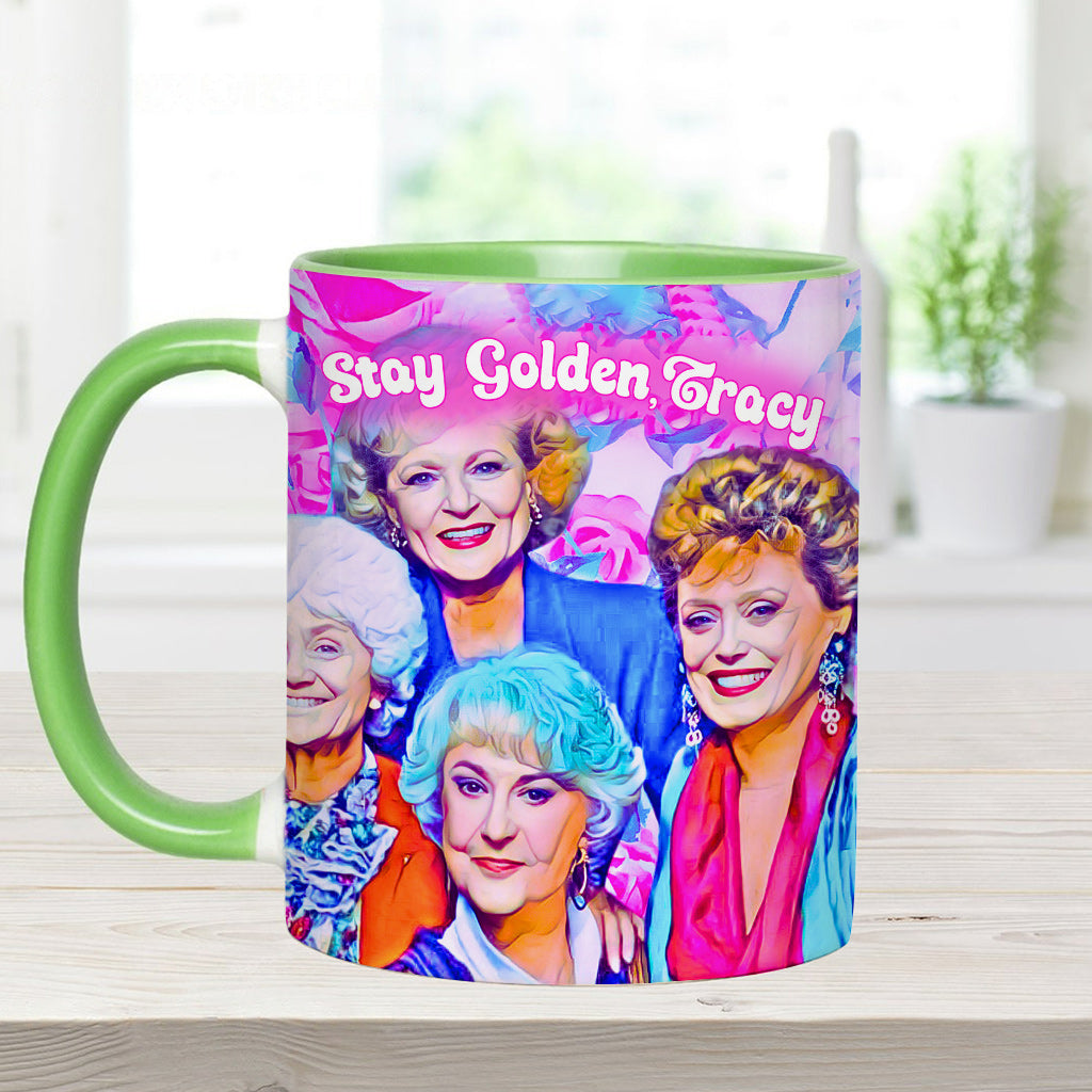 Stay Golden - Personalized Accent Mug