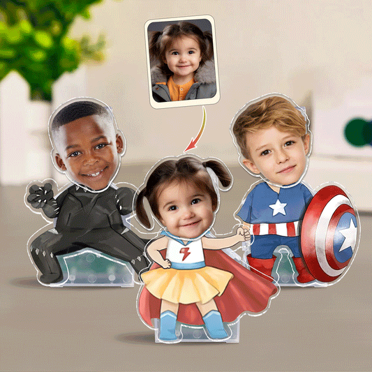 My Hero - Personalized Kid Custom Shaking Head