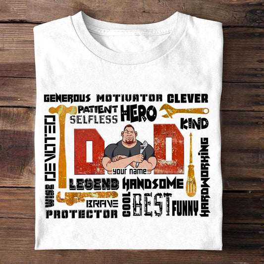 Dad Definition - Personalized Father's Day T-shirt and Hoodie