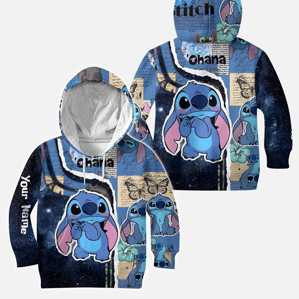 Ohana - Personalized Christmas Hoodie and Leggings