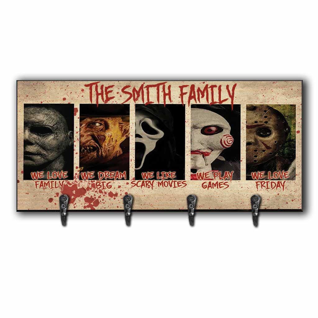 In This House Horror Movie - Personalized Key Rack