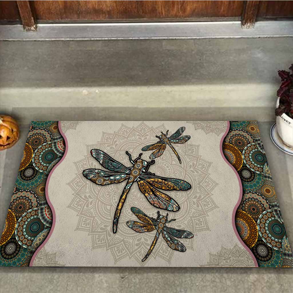 Dragonfly Doormat