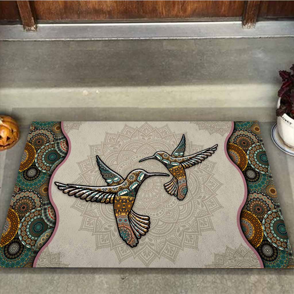 Hummingbird Doormat
