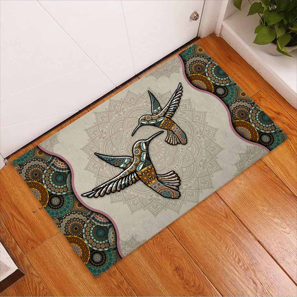 Hummingbird Doormat