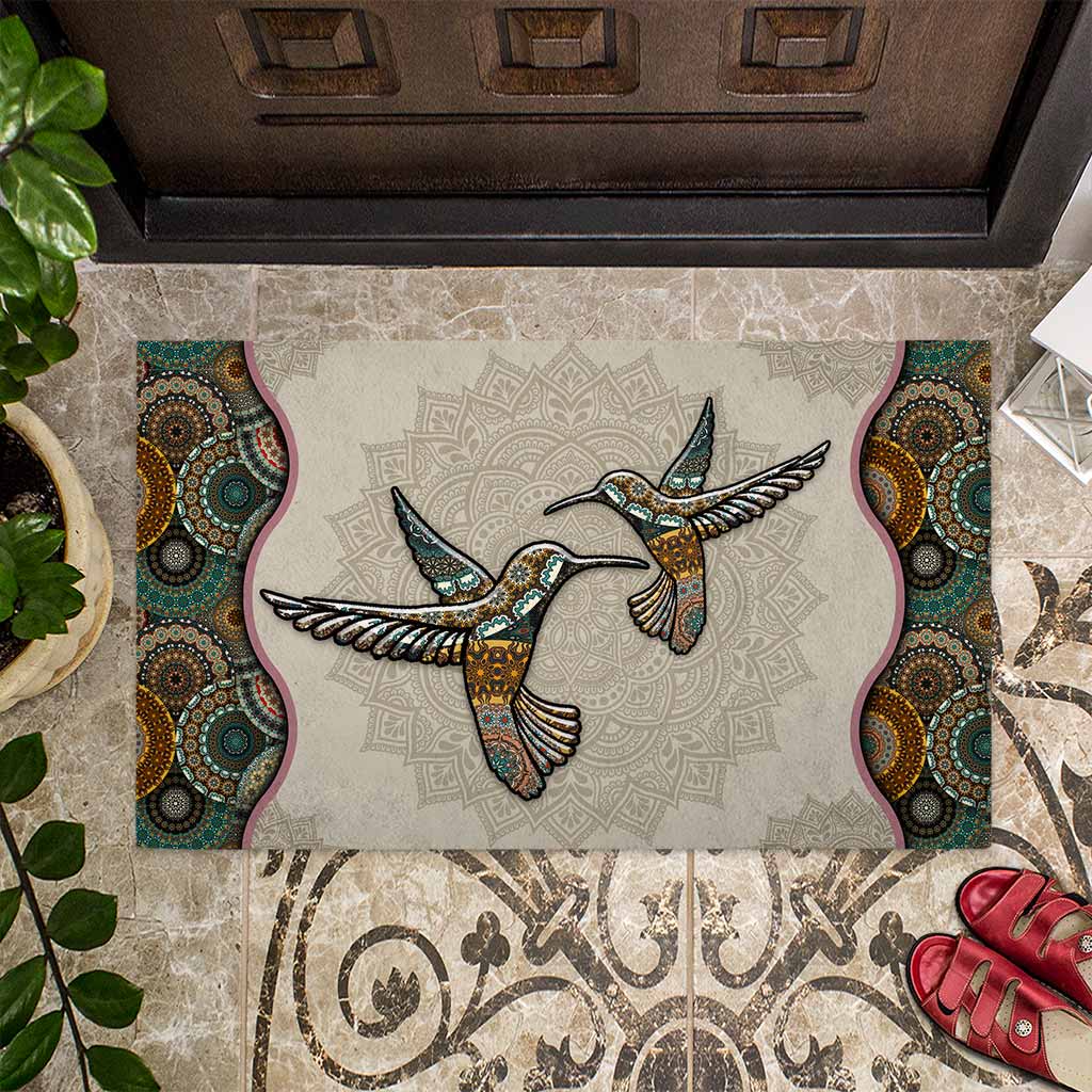 Hummingbird Doormat