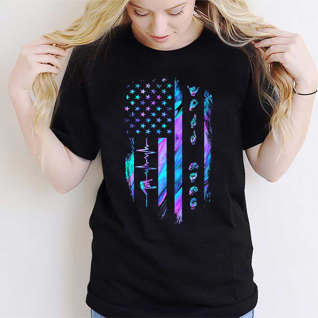 Love - American Sign Language Personalized T-shirt and Hoodie