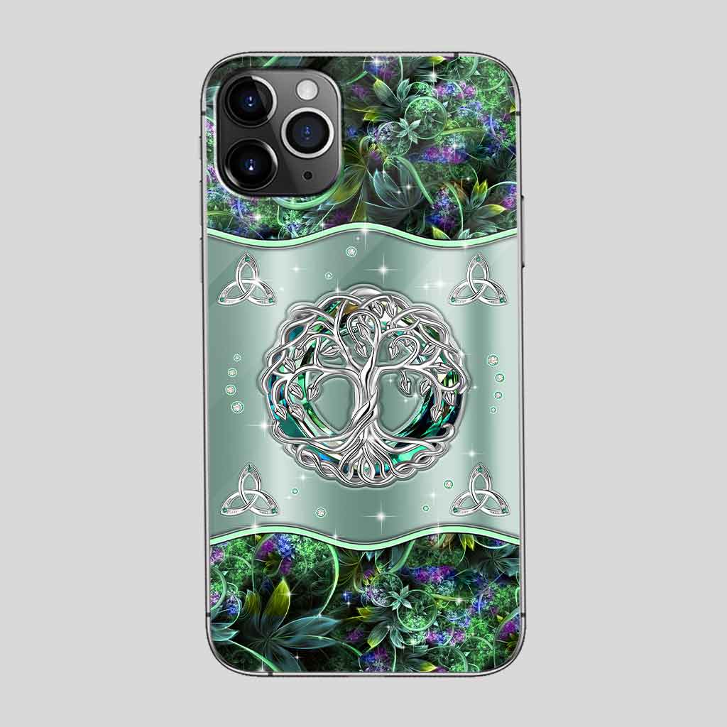 Irish Tree Of Life Celtic Knot - Irish Phone Case With 3D Pattern Print