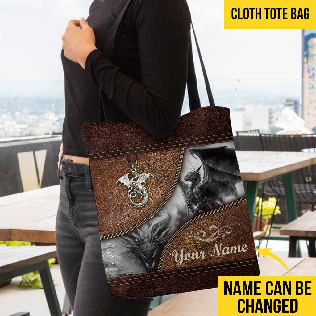 Dragon Personalized  Tote Bag