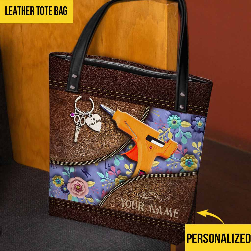 Scrapbook Life Personalized  Tote Bag