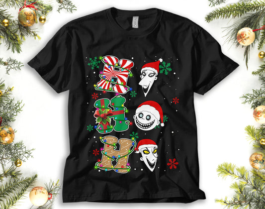Ho Ho Ho Car T-shirt and Hoodie 0823