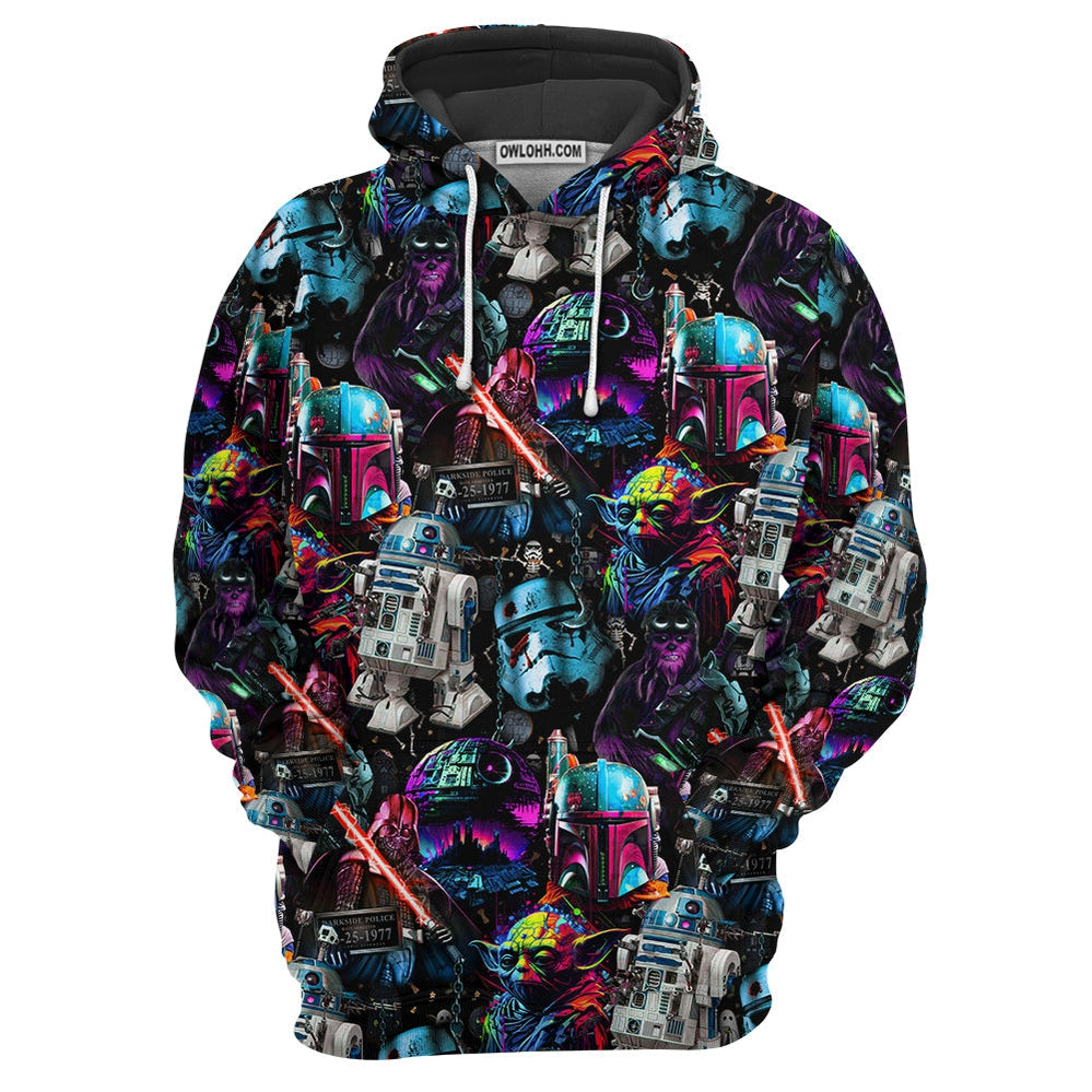 Galaxy Pattern The Force All Over Shirt 0823