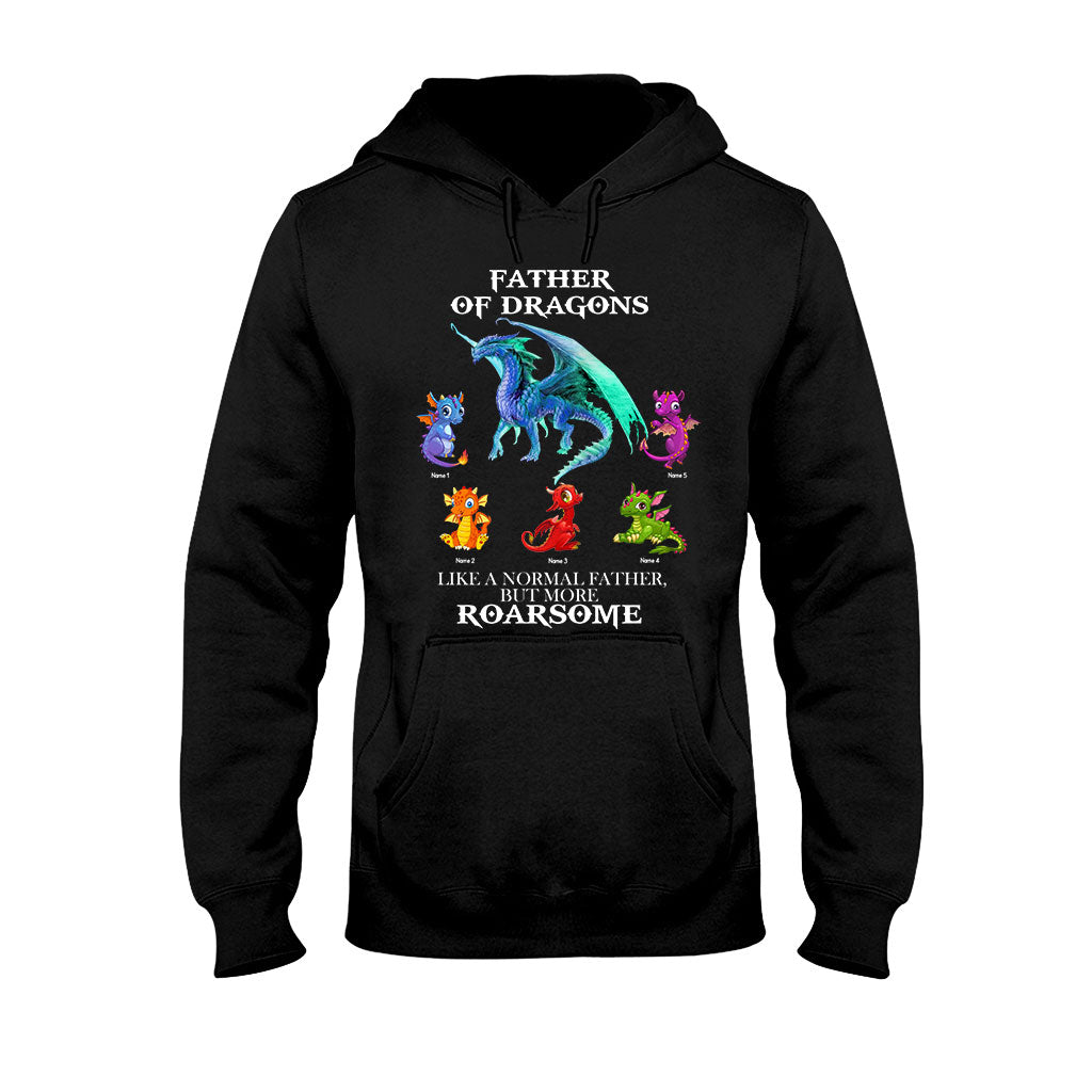 Father Of Dragons - Personalized Father's Day T-shirt and Hoodie
