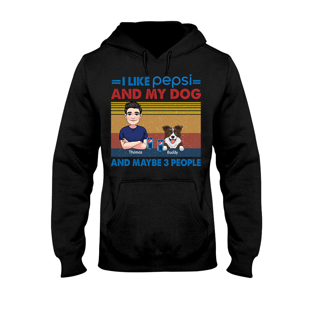 I Like My Drink - Personalized Blue Soft Drink T-shirt and Hoodie