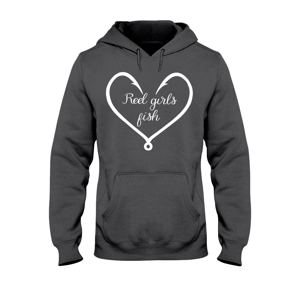 Reel Girl Fish - T-shirt and Hoodie 112021