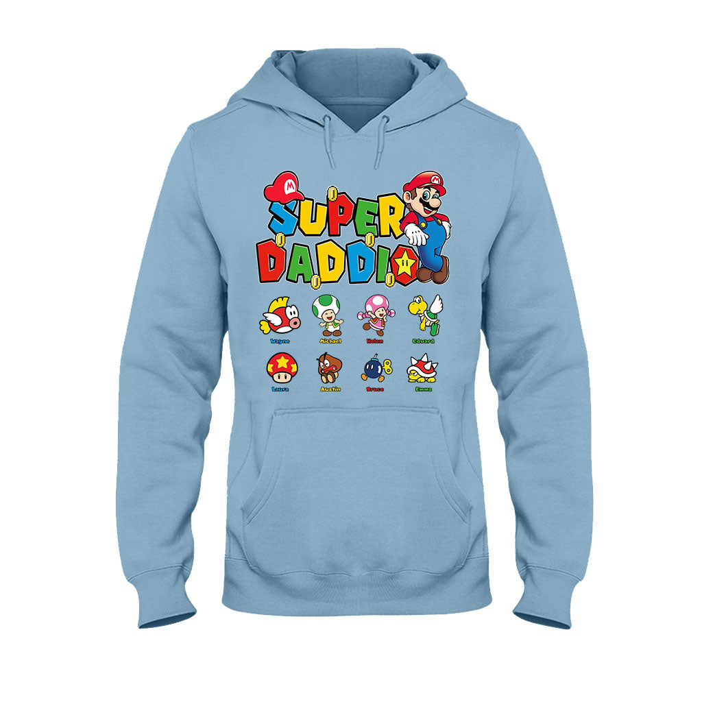Super Daddio - Personalized Super Plumber T-shirt and Hoodie