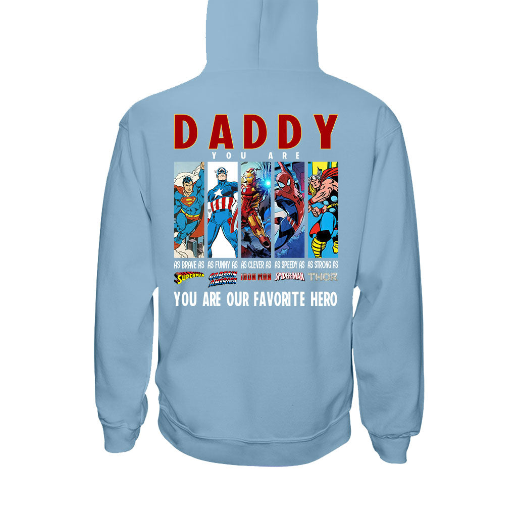 Super Daddy - Personalized Father T-shirt and Hoodie