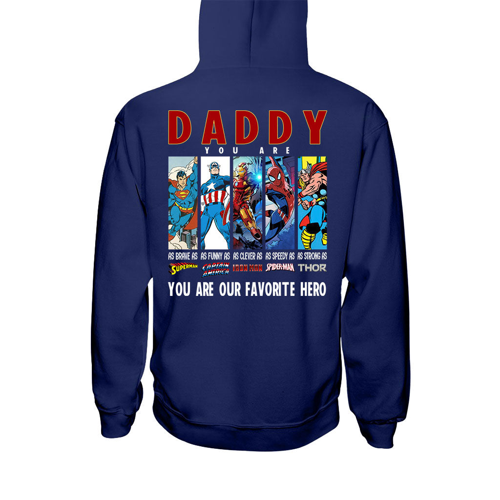 Super Daddy - Personalized Father T-shirt and Hoodie