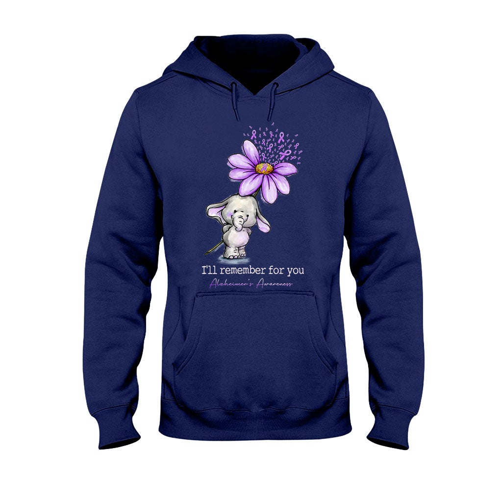 I Will Remember  - Alzheimer Awareness T-shirt And Hoodie 072021