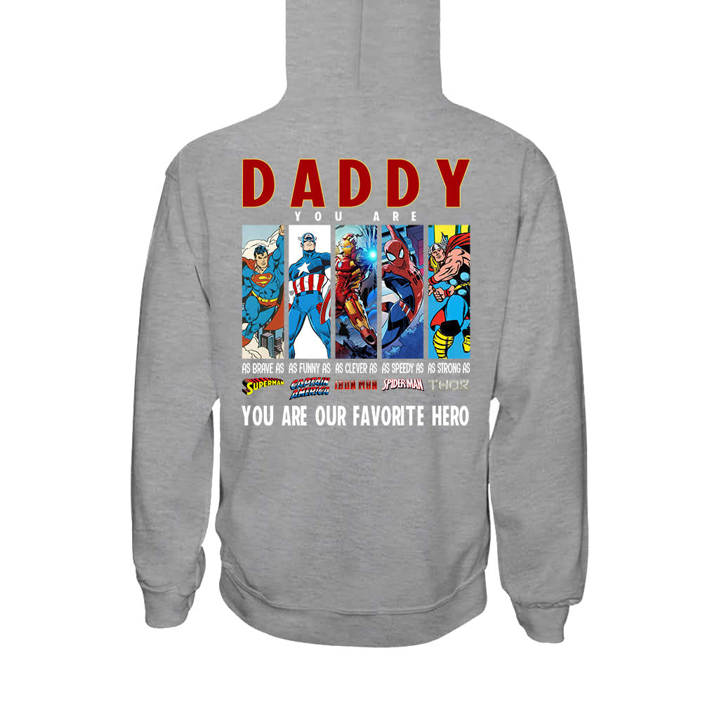 Super Daddy - Personalized Father T-shirt and Hoodie