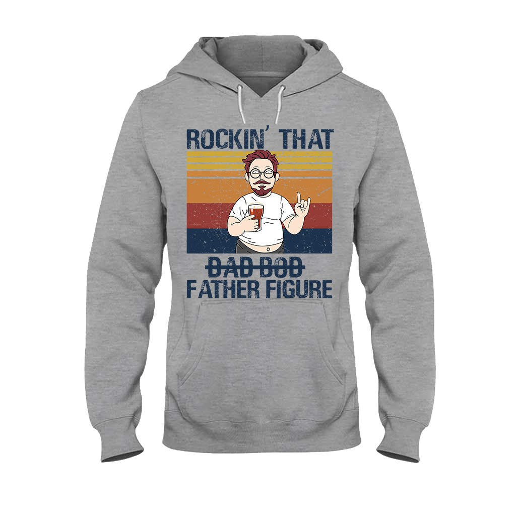 Rockin' That Father Figure - Personalized Father's Day T-shirt and Hoodie
