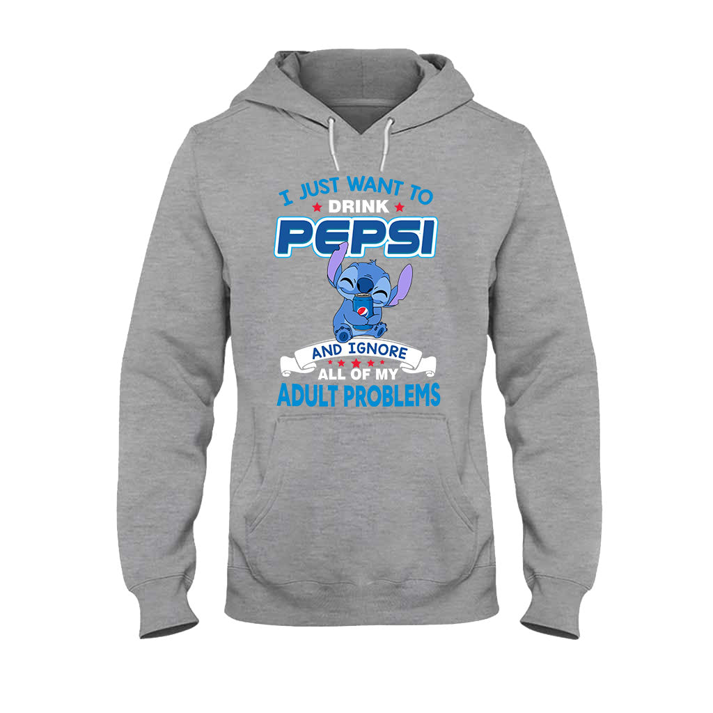 I Just Want To Drink - Blue Soft Drink T-shirt and Hoodie