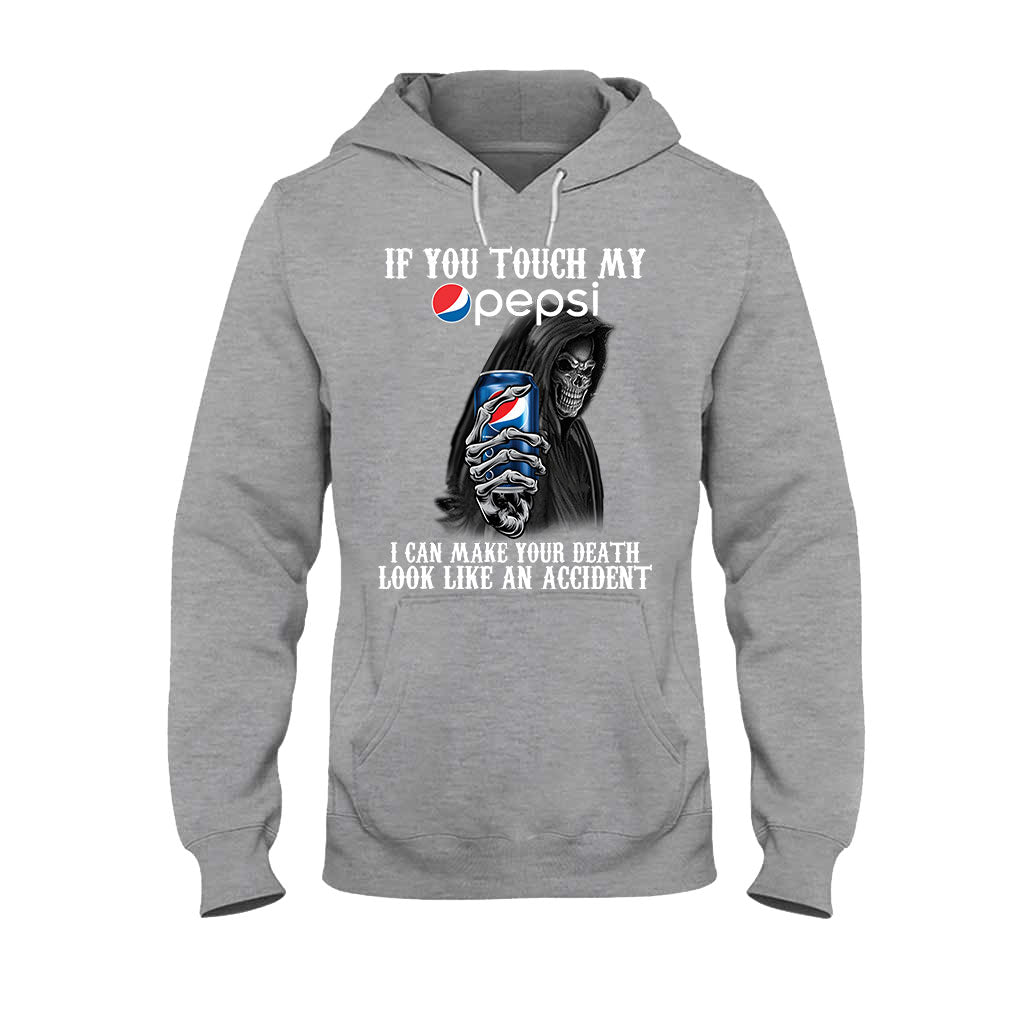 If You Touch My Blue Soft Drink T-shirt and Hoodie