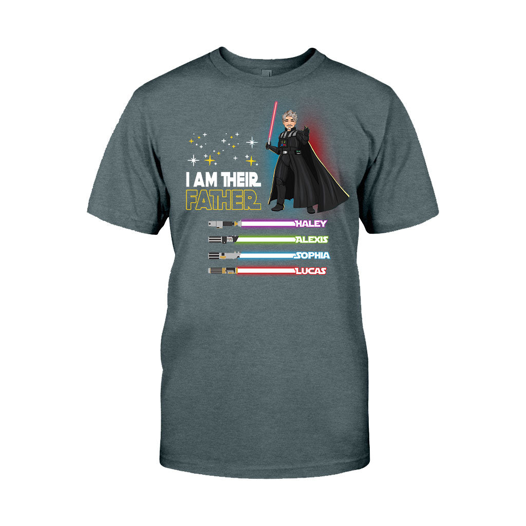 I'm Their Father - Personalized Father T-shirt and Hoodie