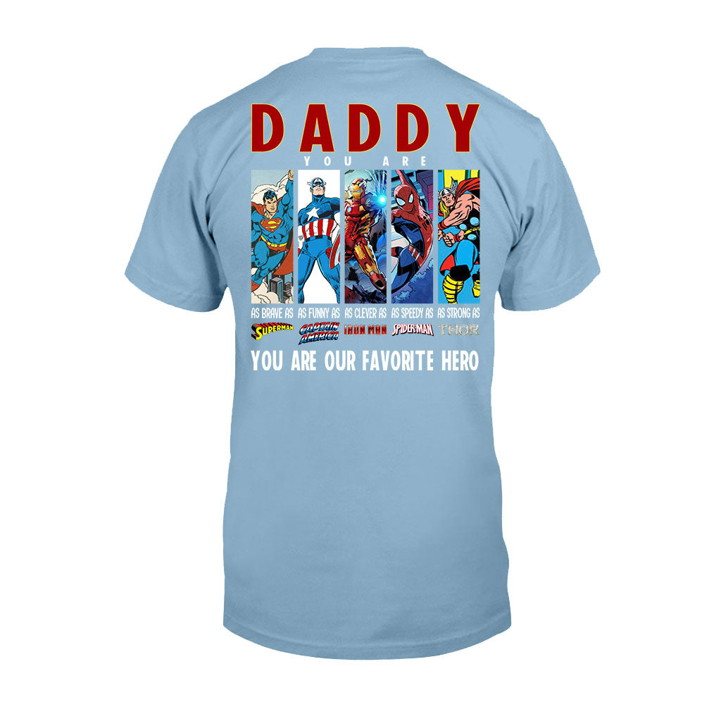 Super Daddy - Personalized Father T-shirt and Hoodie