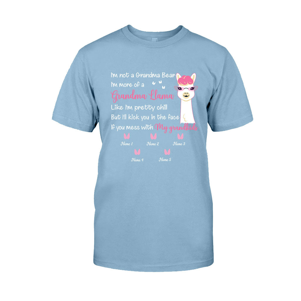 Grandma Llama - Personalized T-shirt and Hoodie