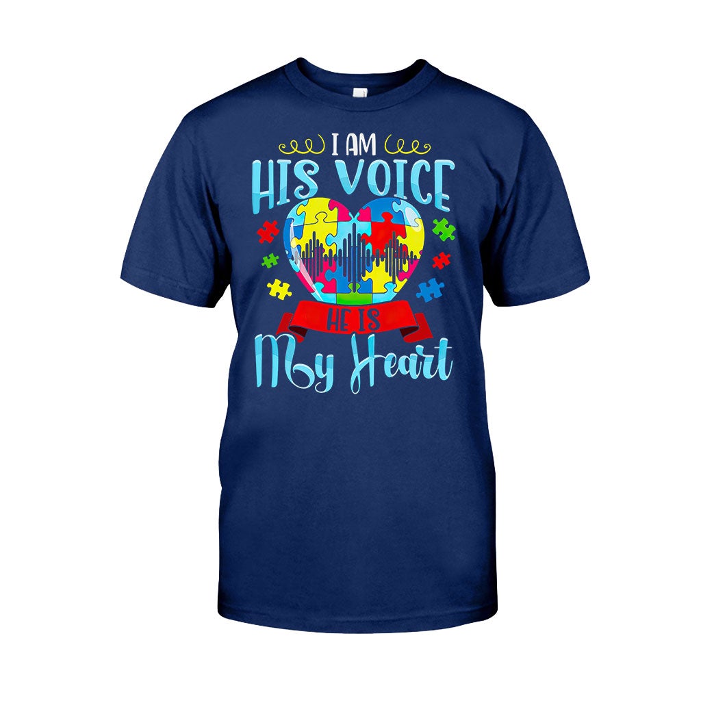 I'm His Voice - Autism Awareness T-shirt And Hoodie 062021