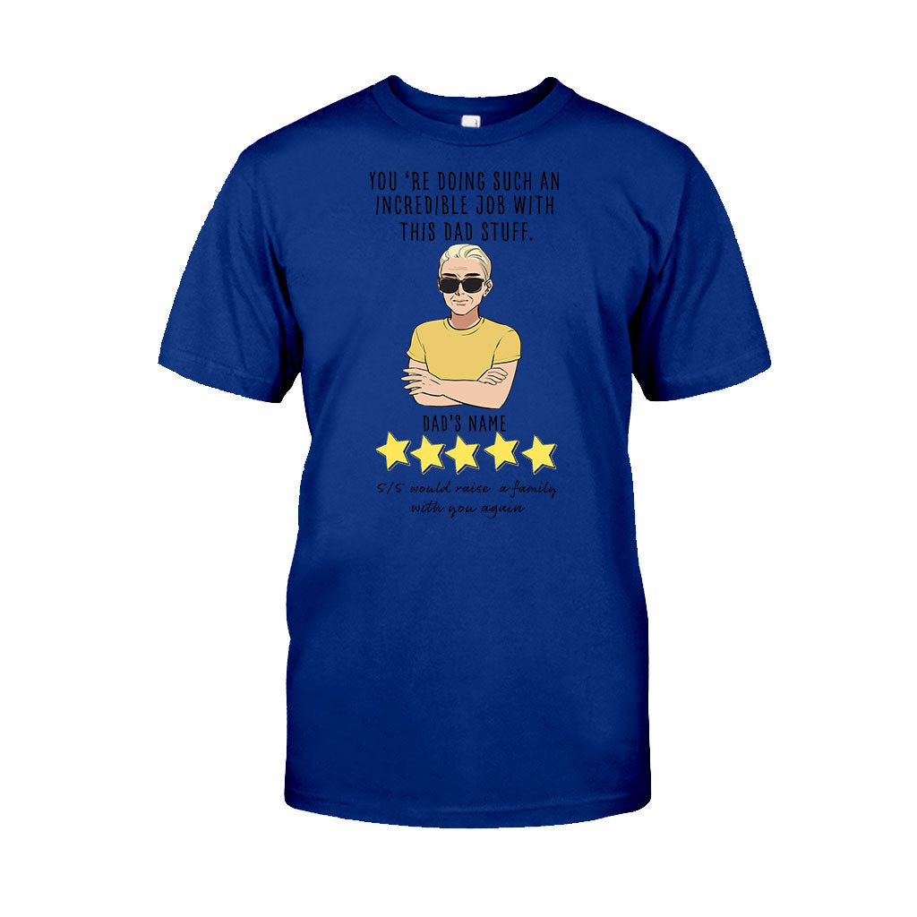 Incredible Dad - Personalized Father's Day T-shirt and Hoodie
