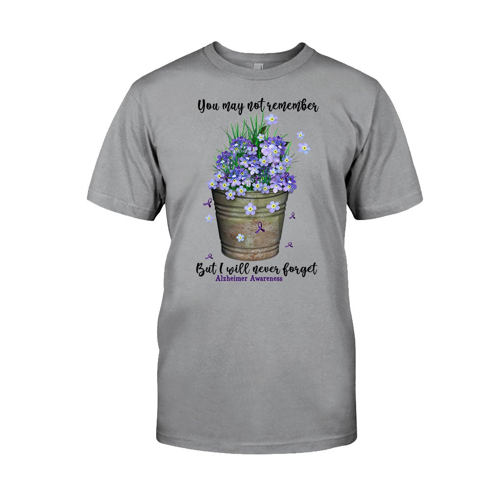 You May Not Remember  - Alzheimer Awareness T-shirt And Hoodie 072021