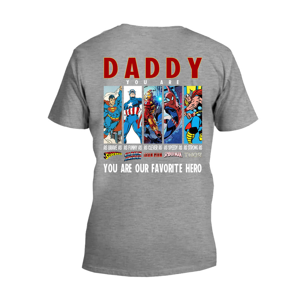 Super Daddy - Personalized Father T-shirt and Hoodie