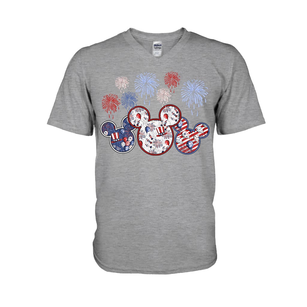 Patriotic Mouses - T-shirt and Hoodie