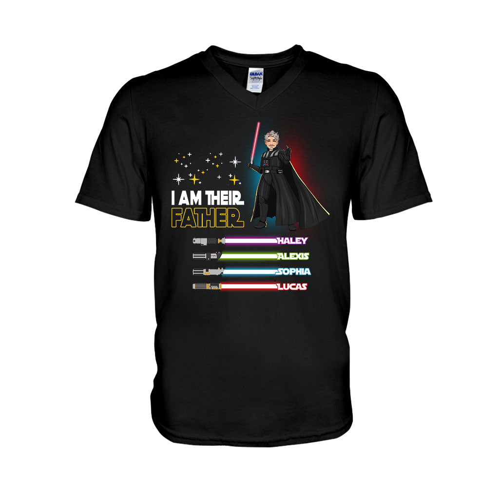 I'm Their Father - Personalized Father T-shirt and Hoodie