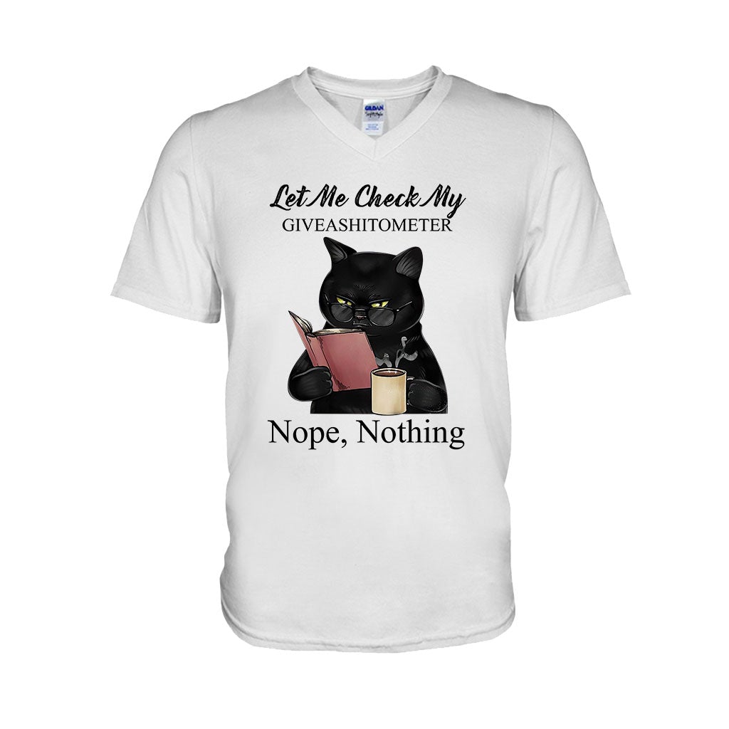 Let Me Check  - Black Cat T-shirt And Hoodie 062021