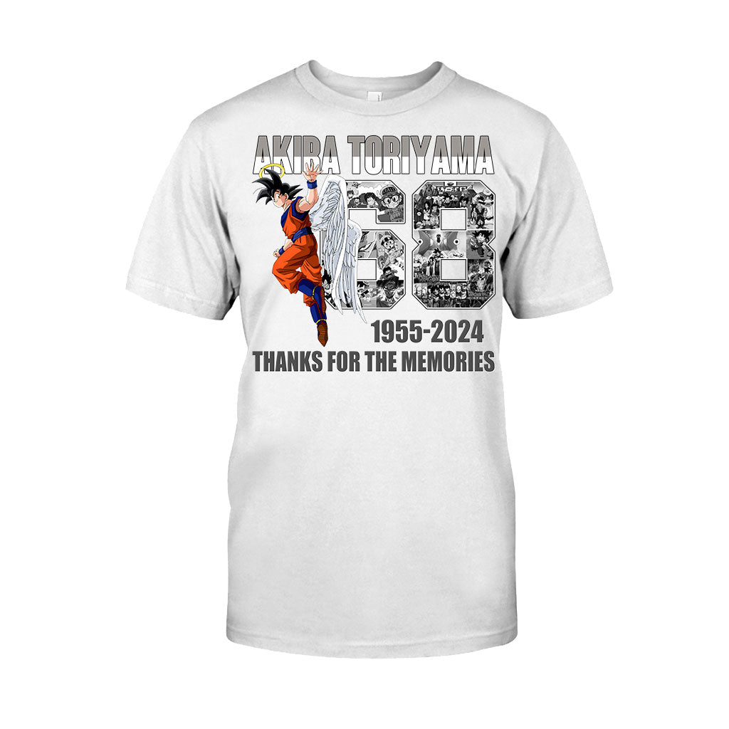 Angel Goku Thank You For The Memories - Seven Balls T-shirt And Hoodie
