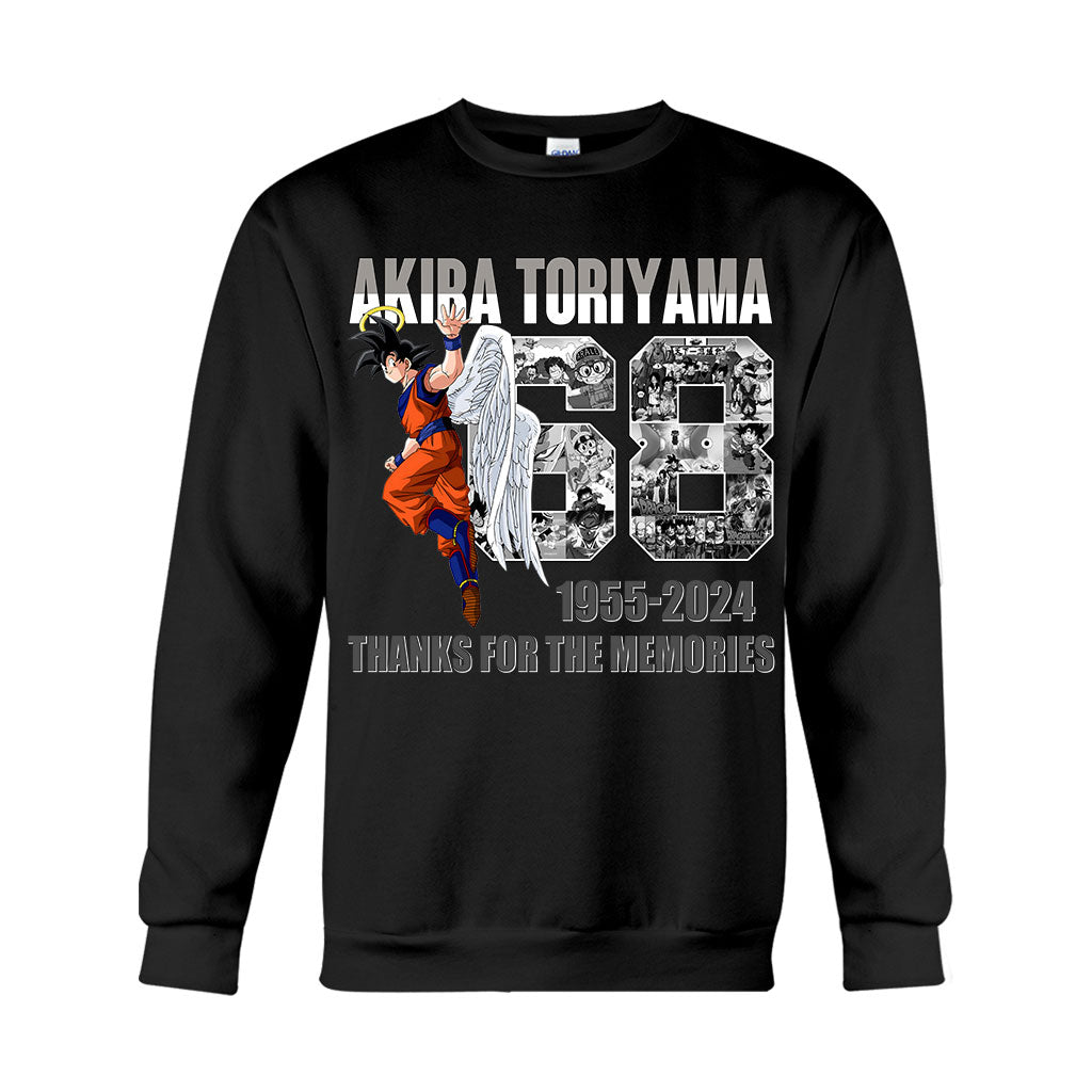 Angel Goku Thank You For The Memories - Seven Balls T-shirt And Hoodie