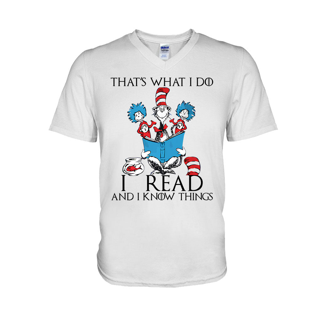 I Read And I Know Things - Teacher Of All Things T-shirt And Hoodie