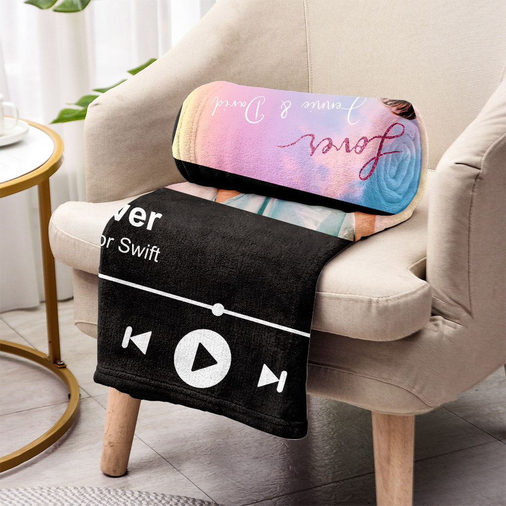 Lover - Personalized Couple Blanket