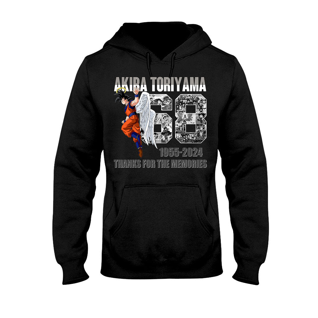 Angel Goku Thank You For The Memories - Seven Balls T-shirt And Hoodie
