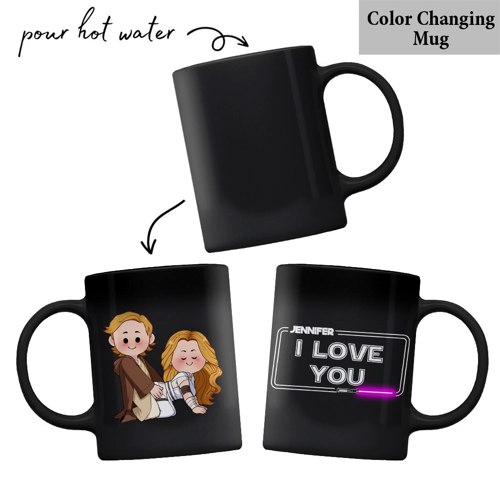 I Love You I Know - Personalized Couple Mug