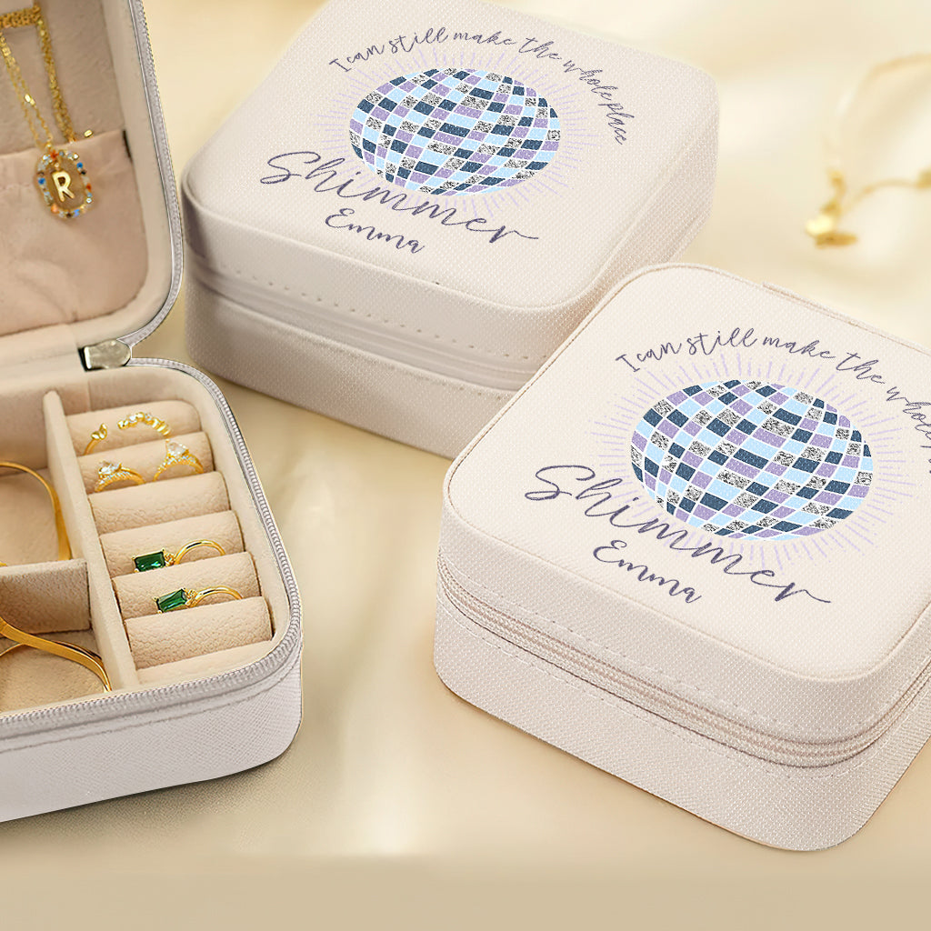 Make The Whole Place Shimmer - Personalized Tay-tay Lover Jewelry Box
