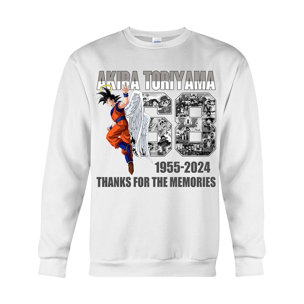Angel Goku Thank You For The Memories - Seven Balls T-shirt And Hoodie