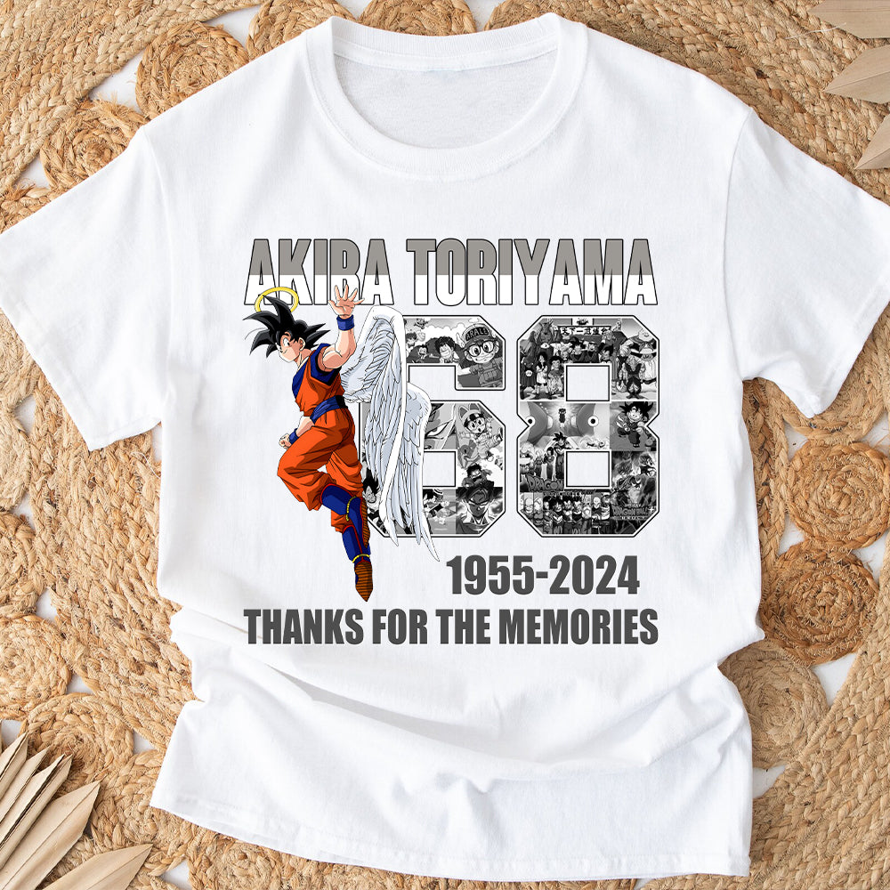 Angel Goku Thank You For The Memories - Seven Balls T-shirt And Hoodie
