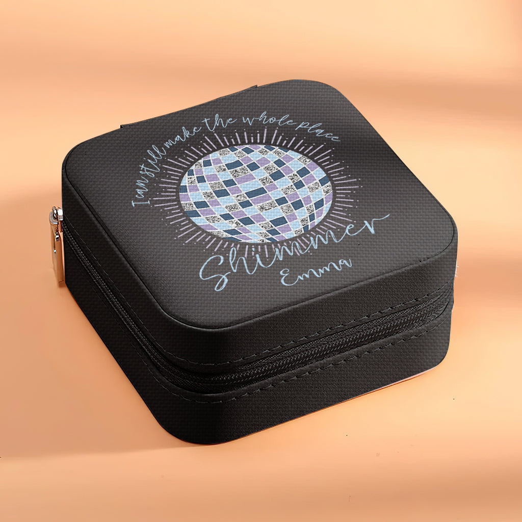 Make The Whole Place Shimmer - Personalized Tay-tay Lover Jewelry Box